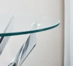 ET616 Glass Top End Tables by Artisan Furniture End Tables Mobilia Cleopatra 22 ET616 Glass Top End Tables by Artisan Furniture 22
