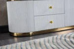 White TV Stand TV008 by Artisan furniture TV Consoles & Entertainment Centers Mobilia Cleopatra 20 White TV Stand TV008 by Artisan furniture 20