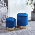 G06 Round Ottoman Set with Storage by Artisan furniture Benches and Ottomans Mobilia Cleopatra 14 G06 Round Ottoman Set with Storage by Artisan furniture 14