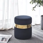G03 Round Ottoman by Artisan furniture Benches and Ottomans Mobilia Cleopatra 13 G03 Round Ottoman by Artisan furniture 13