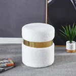 G03 Round Ottoman by Artisan furniture Benches and Ottomans Mobilia Cleopatra 17 G03 Round Ottoman by Artisan furniture 17