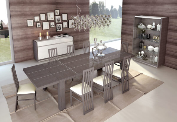 High Gloss Lacquer Mangano Dining Table i25540 By ESF Furniture 8