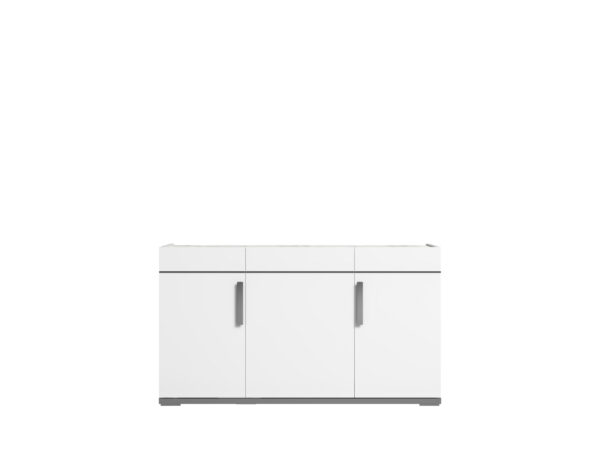 High Gloss Lacquer Carrara 3 Door Buffet i32102 By ESF Furniture - Image 5