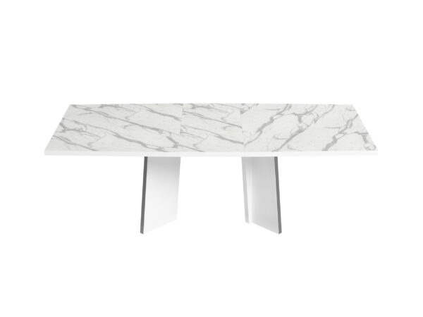 High Gloss Lacquer Carrara Dining Table i32100 By ESF Furniture - Image 2