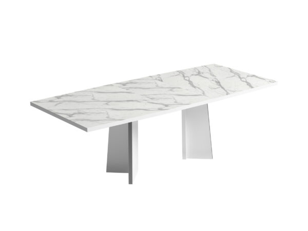 High Gloss Lacquer Carrara Dining Table i32100 By ESF Furniture - Image 3