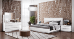High Gloss Lacquer Onda LEGNO White Bedroom Set p9245 By ESF Furniture ESF Furniture Mobilia Cleopatra 23 High Gloss Lacquer Onda LEGNO White Bedroom Set p9245 By ESF Furniture 23