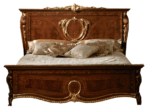 High Gloss Lacquer, Mat Donatello Bed p11782 By ESF Furniture 13
