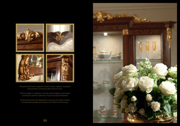 High Gloss Lacquer Donatello 3 Door China i24021 By ESF Furniture - Image 5