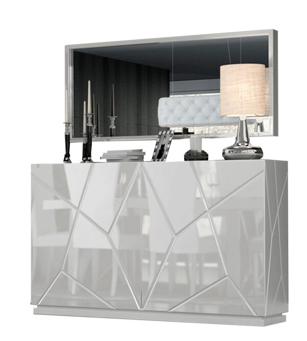 High Gloss Lacquer, Mat Kiu Dining Room Set p9873 By ESF Furniture 12