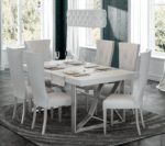 High Gloss Lacquer, Mat Kiu Dining Room Set p9873 By ESF Furniture Luxury Dining Sets Mobilia Cleopatra 19 High Gloss Lacquer, Mat Kiu Dining Room Set p9873 By ESF Furniture 19