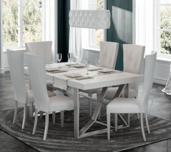 High Gloss Lacquer, Mat Kiu Dining Table i27742 By ESF Furniture