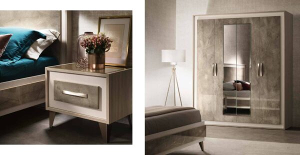 ArredoAmbra Nightstand by Arredoclassic i30945 By ESF Furniture 8