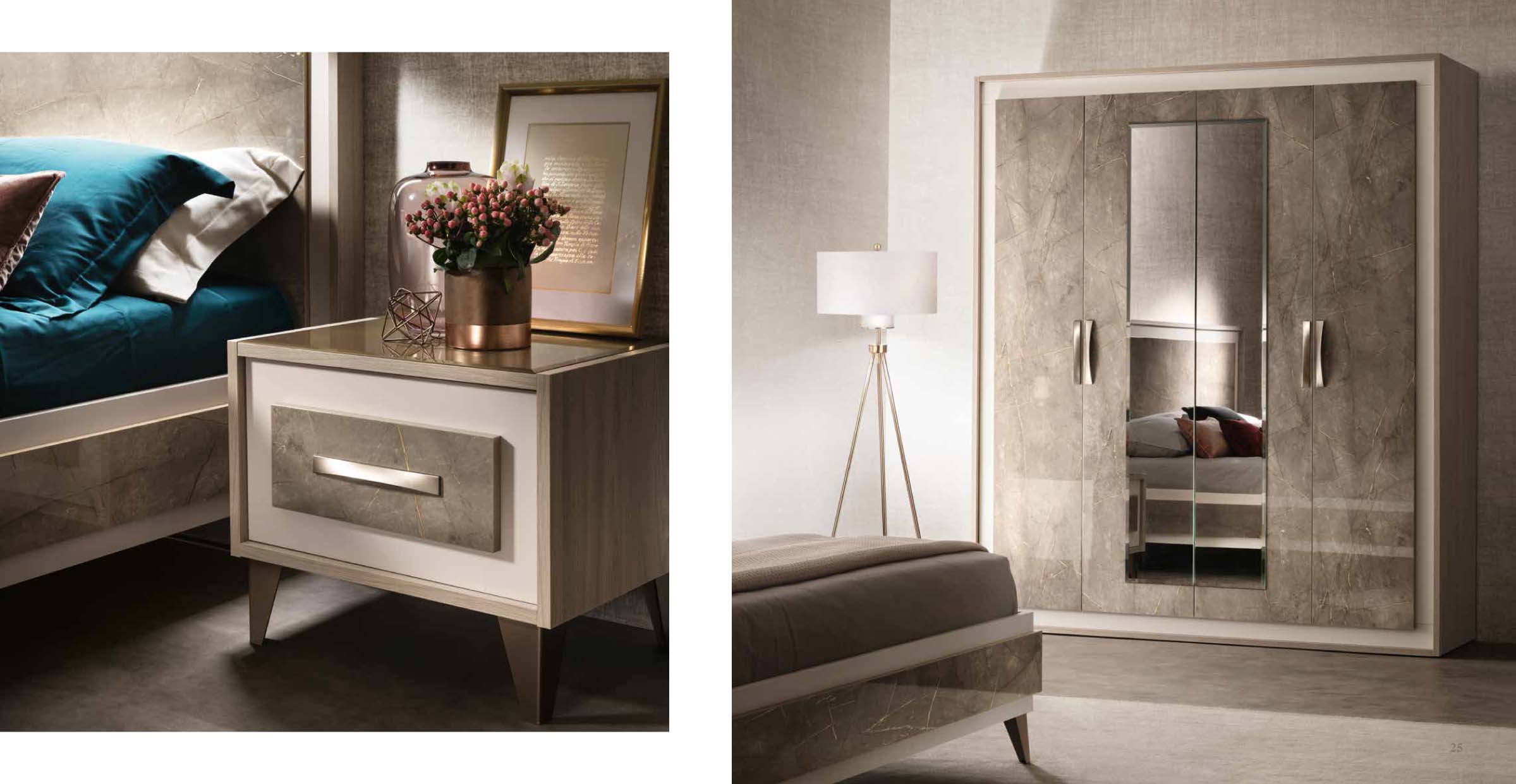 ArredoAmbra Bedroom Set by Arredoclassic p12940 By ESF Furniture - Image 5