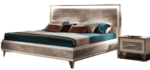 ArredoAmbra Bed by Arredoclassic p12037 By ESF Furniture ESF Furniture Mobilia Cleopatra 11 ArredoAmbra Bed by Arredoclassic p12037 By ESF Furniture 11