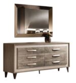 ArredoAmbra Dresser / Mirror p12035 By ESF Furniture ESF Furniture Mobilia Cleopatra 12 ArredoAmbra Dresser / Mirror p12035 By ESF Furniture 12