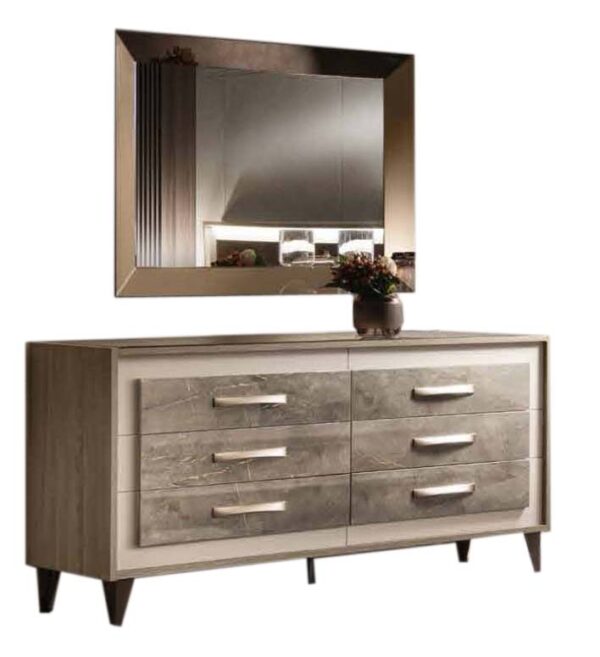 ArredoAmbra Dresser / Mirror p12035 By ESF Furniture 8