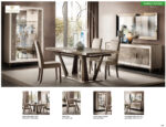 High Gloss Lacquer, Mat ArredoAmbra Dining Table by Arredoclassic p12025 By ESF Furniture 16