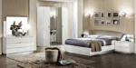 High Gloss Lacquer Onda DROP Bedroom Set WHITE p6734 By ESF Furniture 29