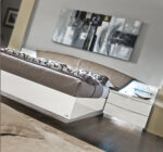 High Gloss Lacquer Onda DROP Bedroom Set WHITE p6734 By ESF Furniture 31