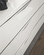 High Gloss Lacquer Onda DROP Bedroom Set WHITE p6734 By ESF Furniture 33