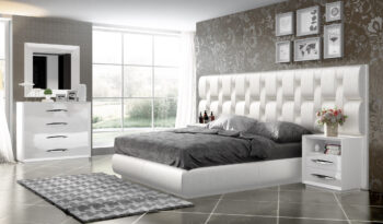Mat Emporio White Bedroom Set