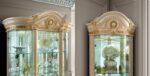 High Gloss Lacquer Aida 4 Door China Ivory i24042 By ESF Furniture 17