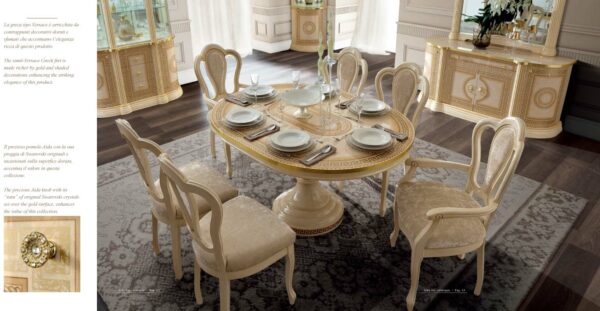 High Gloss Lacquer Aida Dining Set p8825 By ESF Furniture 37