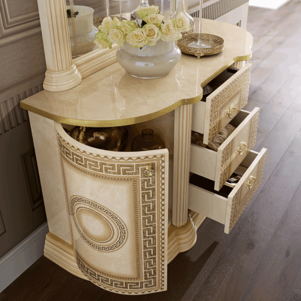 Aida 2 door Buffet Ivory i24041 By ESF Furniture - Image 2