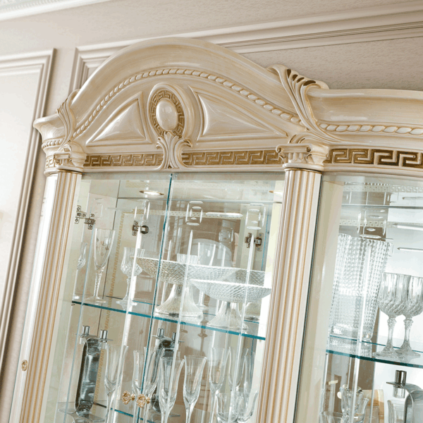 Aida 4 Door China Ivory i24042 By ESF Furniture - Image 2