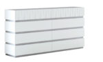 Mat Marina Dresser/ Mirror WHITE p12193 By ESF Furniture 11