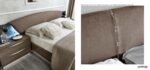 High Gloss Lacquer Platinum DROP Bedroom Set SILVER BIRCH p8039 By ESF Furniture 37