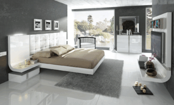 Granada White Bed Room Set