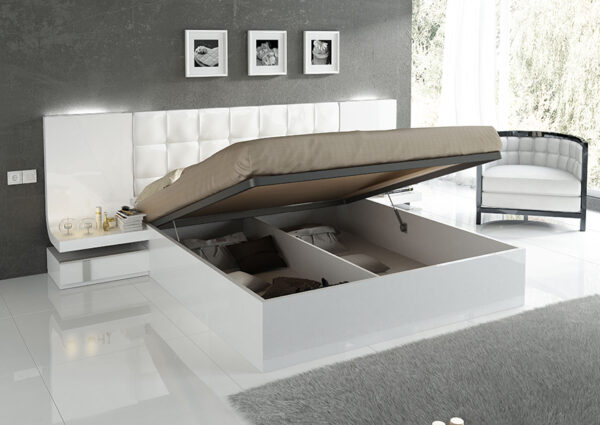 High Gloss Lacquer Granada Bed p11672 By ESF Furniture 12