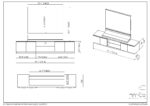 High Gloss Lacquer Granada TV Base w/Panel i36591 By ESF Furniture 12