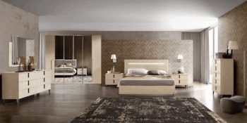 High Gloss Bedroom Set Lacquer Ambra p9208 By ESF Furniture