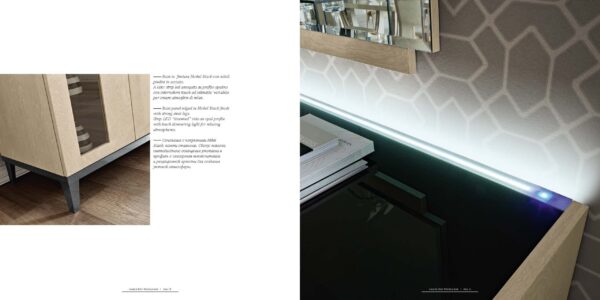 High Gloss Lacquer Ambra Dining Room Set p9251 By ESF Furniture - Image 4