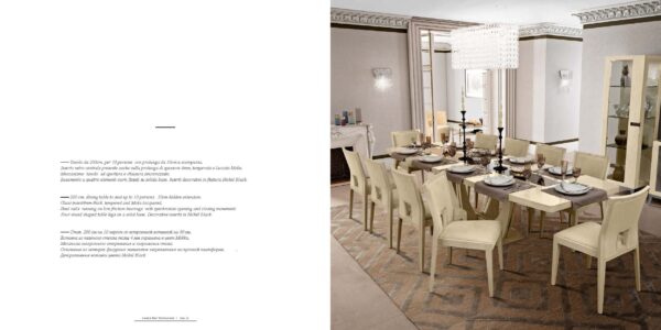 High Gloss Lacquer Ambra Dining Room Set p9251 By ESF Furniture 21