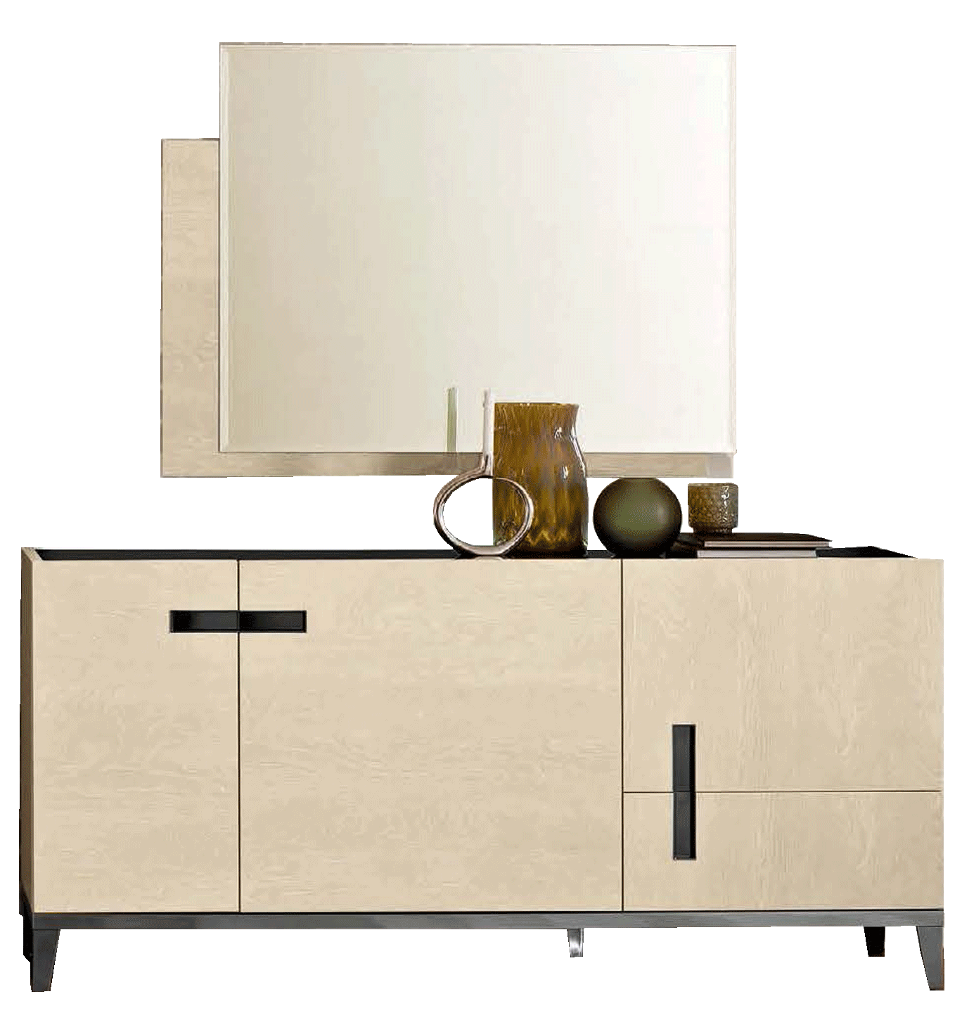 High Gloss Lacquer Ambra 3 Door Buffet p10487 By ESF Furniture
