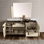 High Gloss Lacquer Ambra 3 Door Buffet p10487 By ESF Furniture 10