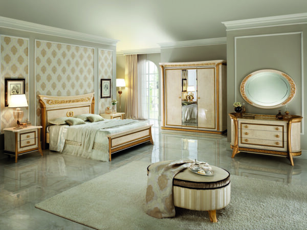 High Gloss Bed Melodia p11726 By ESF Furniture 9
