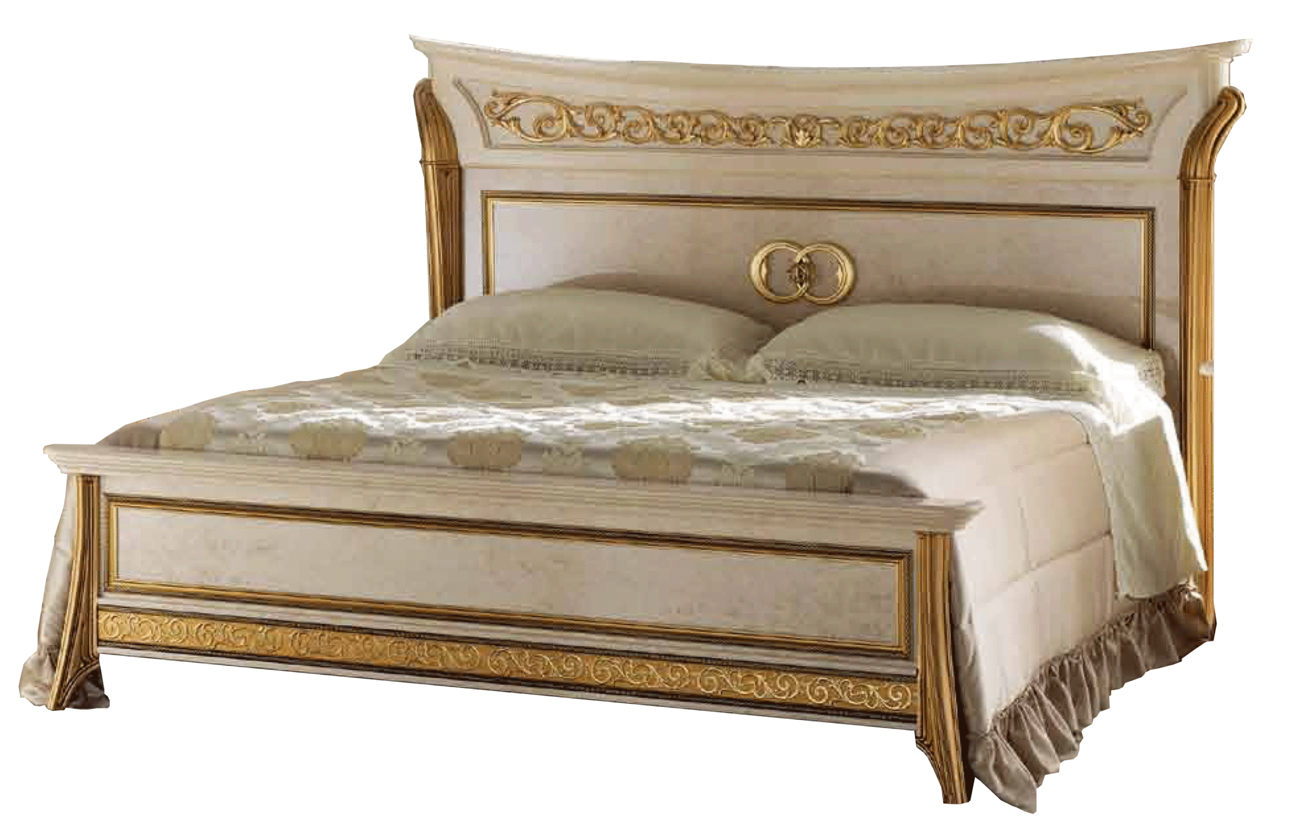 High Gloss Bed Melodia p11726 By ESF Furniture