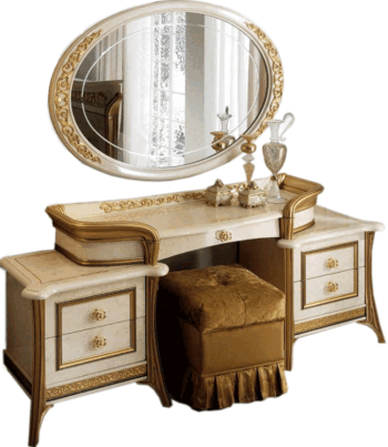 Shiny Melodia Vanity Dresser p12139 By ESF Furniture