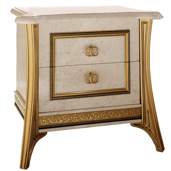 High Gloss Lacquer, Mat Melodia Nightstand i11512 By ESF Furniture 8