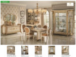 High Gloss Lacquer Melodia 3 Door Buffet w/Mirror p11653 By ESF Furniture 8