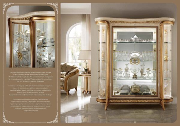 High Gloss Lacquer Melodia Day Dining Room Set p7206 By ESF Furniture - Image 4