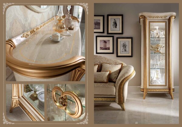 High Gloss Lacquer Melodia Day Dining Room Set p7206 By ESF Furniture - Image 6