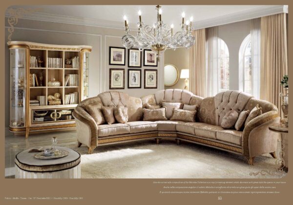 Classic Elegant Living Room Melodia Lounge p7207 By ESF Furniture 12