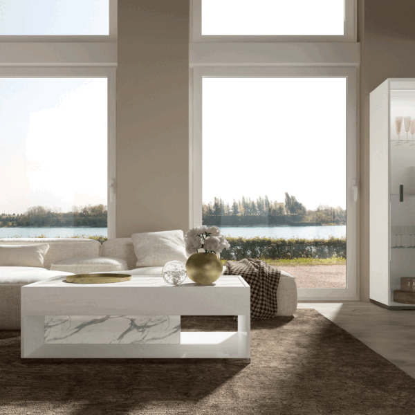 Italian Style Living Room Carrara Entertainment p12154 By ESF Furniture - Image 4