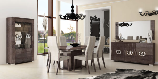 High Gloss Lacquer Prestige Dining Room Set p6737 By ESF Furniture 17