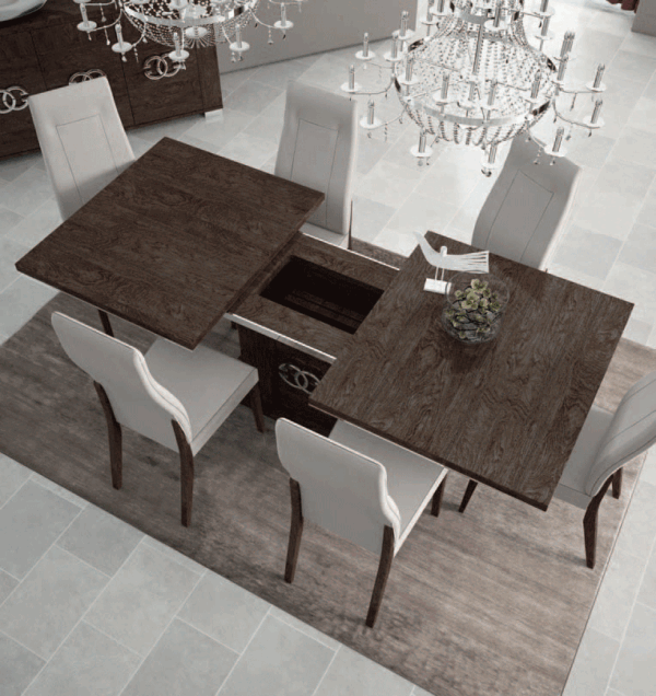 High Gloss Lacquer Prestige Dining Room Set p6737 By ESF Furniture 24